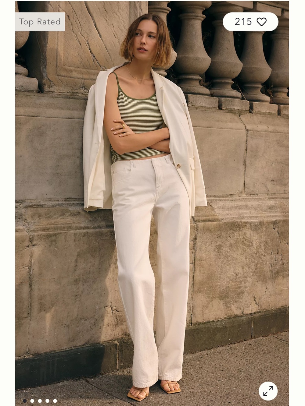 MOTHER Kick It Flood High-Rise Straight-Leg Jeans